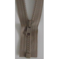 Dragkedja delbar 55cm beige