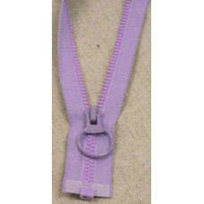 Dragkedja delbar 15cm lila