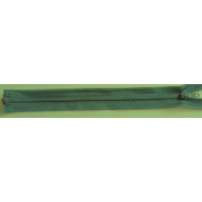 Dragkedja delbar 48cm blågrå