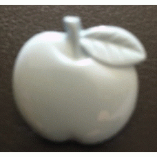 Knapp äpple, ljusgrå
