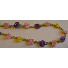 Dekorband blommor