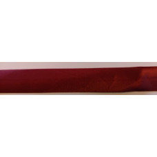 Snedslå satin vinröd