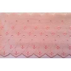 Brodyr rosa blommor