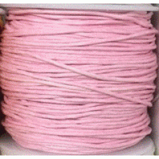 Vaxat bomullsnöre, rosa