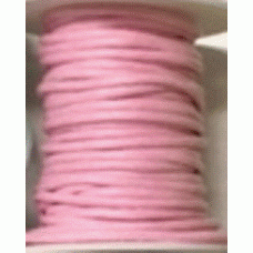 Vaxat bomullssnöre rosa