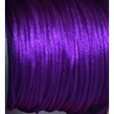 Satinsnöre 2mm mörklila