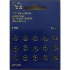Tryckknappar 7mm