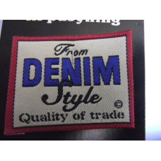 Tygmärke Denim