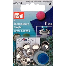 Knappar att klä, 11mm, metall