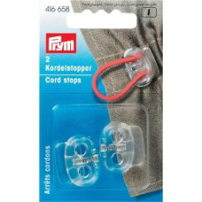 Snörlås 2-pack transparant