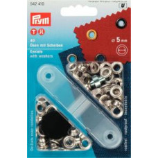 Öljetter 40-pack silvermetall