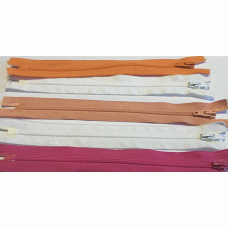 Fyndpåse nr. 68 dragkedjor 18cm