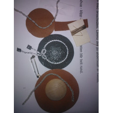 Materialsats brosch-hatt