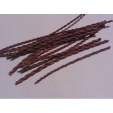 Tvinnad skinnsnodd, brun