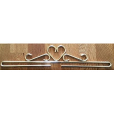 Beslag 28cm guld