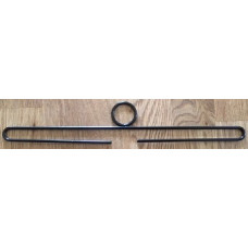 Beslag 25cm svart