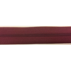 Dragkedja 15cm rödklöver
