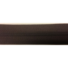 Dragkedja 18cm brun