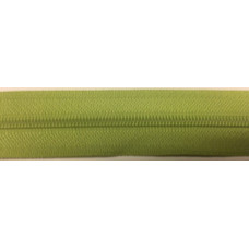 Dragkedja 45cm gulgrön