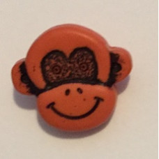 Knapp apa, orange