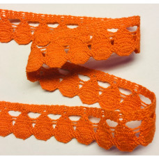 Bomullsspets orange