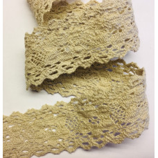 Spets beige