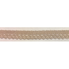 Spets beige glansig