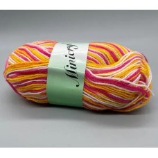 Minicryl färg 27901 melerad gul/rosa/vit Minicryl färg 27901 melerad gul/rosa/vit