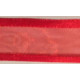 Organza band med satinkant