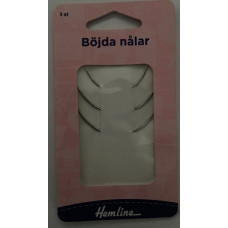 Synålar böjda