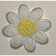 Tygmärke Blomma