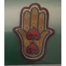 Tygmärke Hand