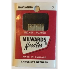Synålar nr. 7, halvlånga