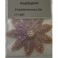 Tygmärke Paljettblomma, lila