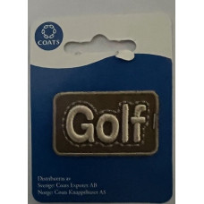 Tygmärke Golf