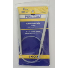 PerlInox rundsticka 8mm, 80cm