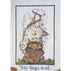 Broderiförpackning Tavla