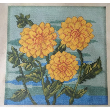 Broderiförpackning Tavla