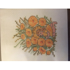 Broderiförpackning Tavla