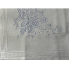 Uppritat duk utan garn 