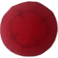 Uppritat duk utan garn 