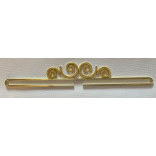 Beslag 44cm guld