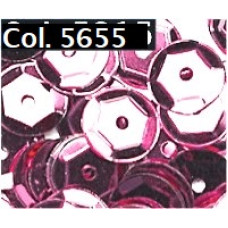 Paljetter 6mm, färg 5655