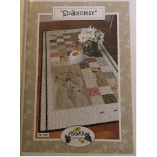 Symönster quilt löpare "Spåblomst" Symönster quilt löpare "Spåblomst"