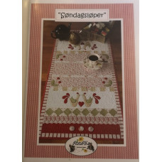 Symönster quilt löpare "Söndagslöper" Symönster quilt löpare "Söndagslöper"
