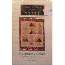 Symönster quilt täcke "Delectable Cakes" Symönster quilt täcke "Delectable Cakes"