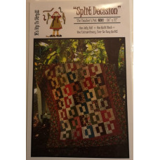Symönster quilt täcke "Split Decision" Symönster quilt täcke "Split Decision"
