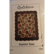 Symönster quilt täcke "Ramblin Rose" Symönster quilt täcke "Ramblin Rose"