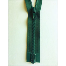 Dragkedja delbar 30cm mörkgrön