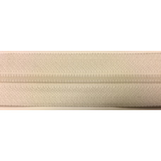 Dragkedja 45cm naturvit